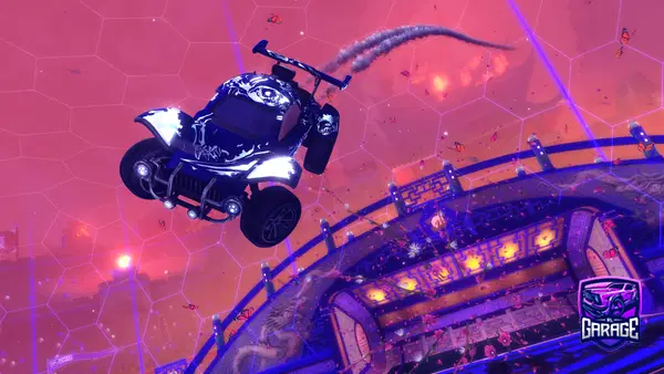 A Rocket League car design from Dualitery