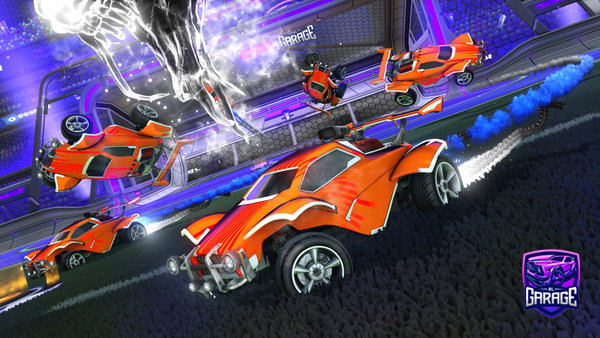 A Rocket League car design from TitaniumWhiteOctane1456