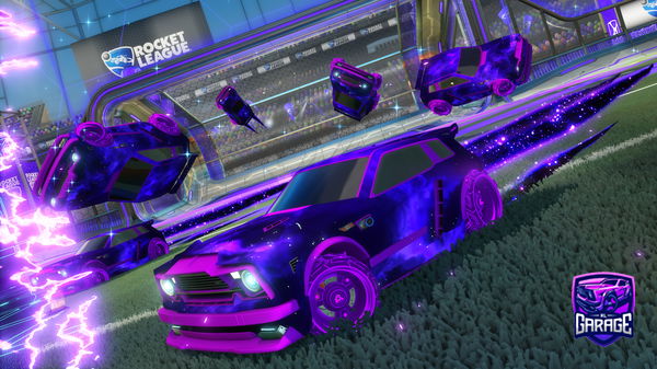A Rocket League car design from SplashiBoi