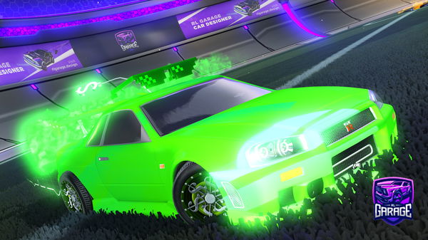 A Rocket League car design from Snymth