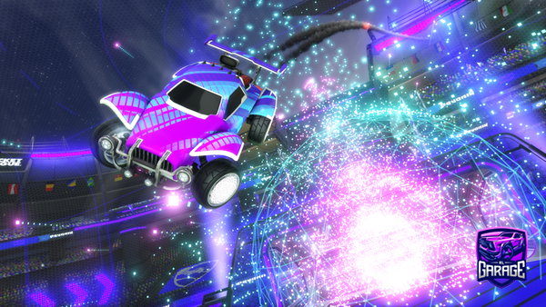A Rocket League car design from Azza_TTV_YT