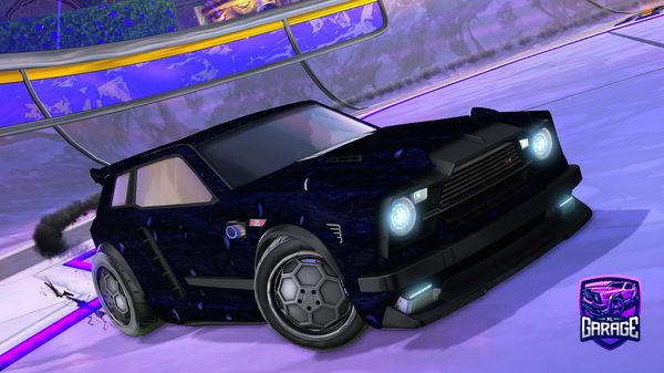 A Rocket League car design from barra_kar