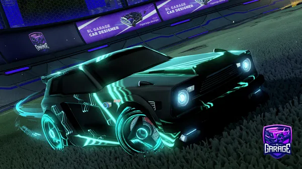 A Rocket League car design from RacingBoi