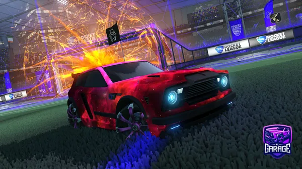 A Rocket League car design from mikey5469