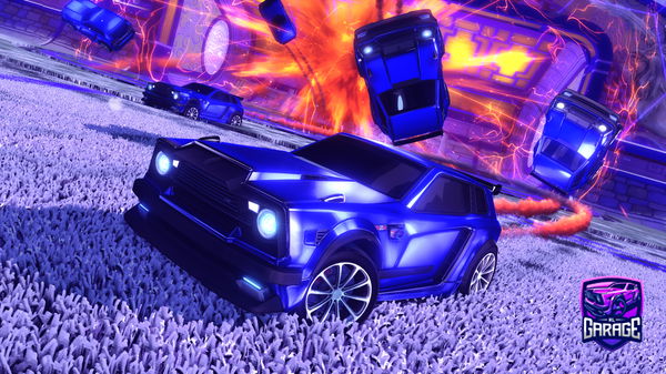 A Rocket League car design from LwMikey