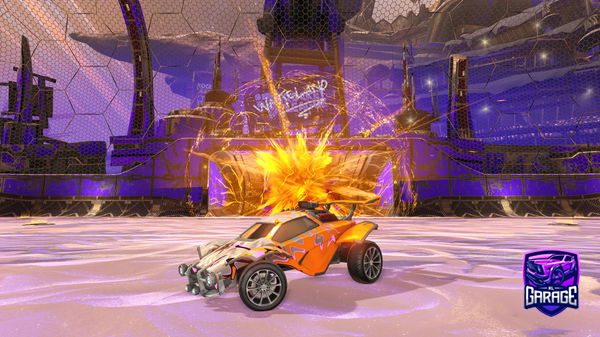 A Rocket League car design from OrcaAkira007