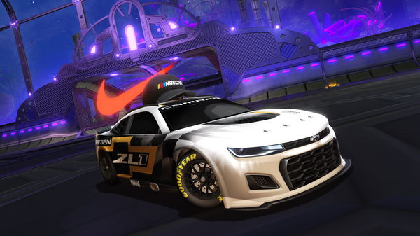 A Rocket League car design from corolla