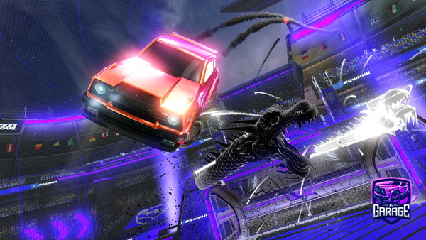 A Rocket League car design from Cristianrataroja