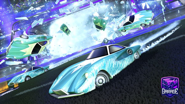 A Rocket League car design from eizieboy