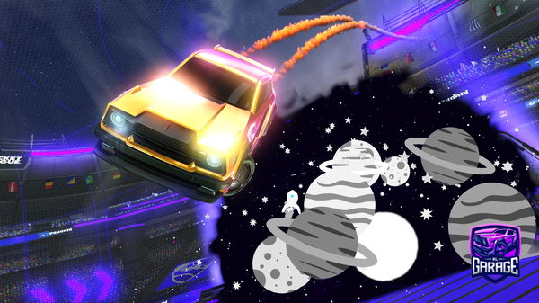 A Rocket League car design from RXT_Voltic