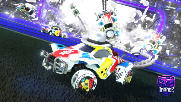 A Rocket League car design from SavageLeo7879