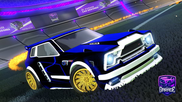 A Rocket League car design from C0zmic001