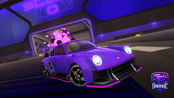 A Rocket League car design from Skrt_xD