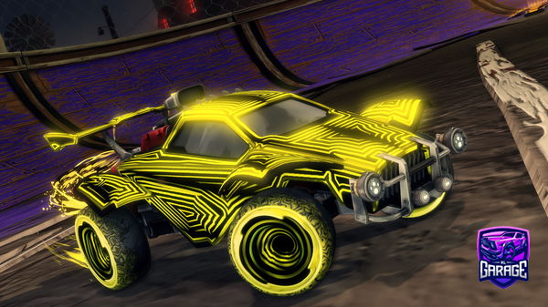 A Rocket League car design from zsr_titan