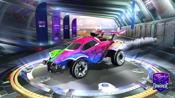 A Rocket League car design from KYU26