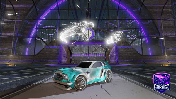 A Rocket League car design from udog