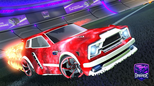 A Rocket League car design from eyejust