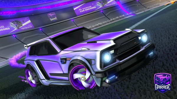 A Rocket League car design from WhiteKing