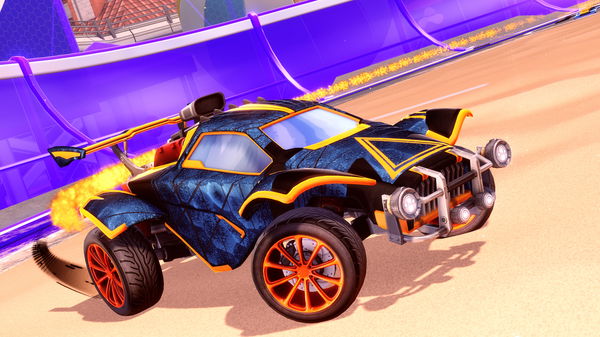 A Rocket League car design from Ichiro_Tan
