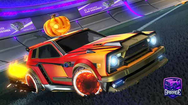 A Rocket League car design from ruhroh