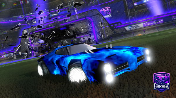 A Rocket League car design from Jdastoney