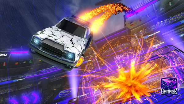 A Rocket League car design from SniperMajky