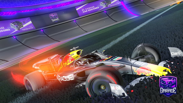A Rocket League car design from TheToxicFranco