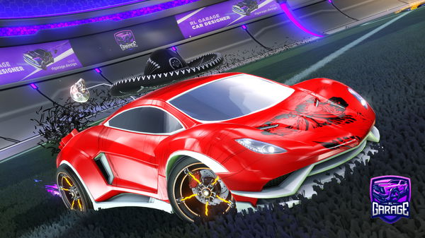 A Rocket League car design from lil_synxty