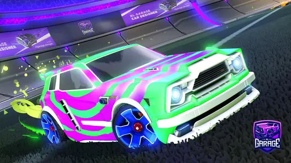 A Rocket League car design from TotalCostRLG
