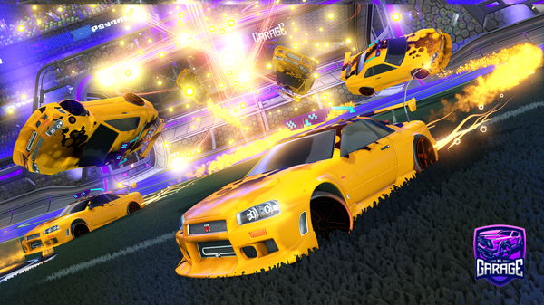 A Rocket League car design from KrsnElite