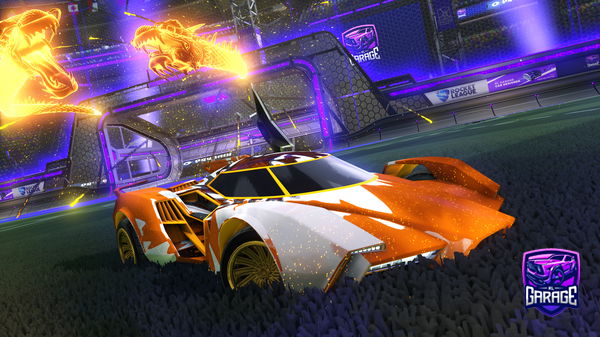 A Rocket League car design from Daea13000