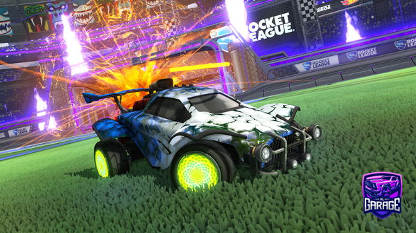 A Rocket League car design from JGML