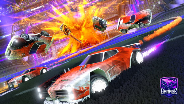 A Rocket League car design from Eljannnnss