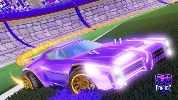 A Rocket League car design from 2K26