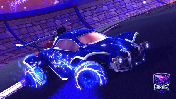 A Rocket League car design from CrspyChkn