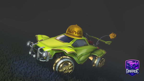 A Rocket League car design from holypickel