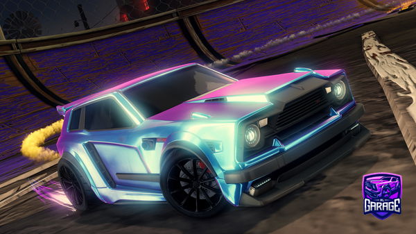 A Rocket League car design from LibraTwentySixRL