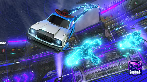 A Rocket League car design from Kingcurlgamer