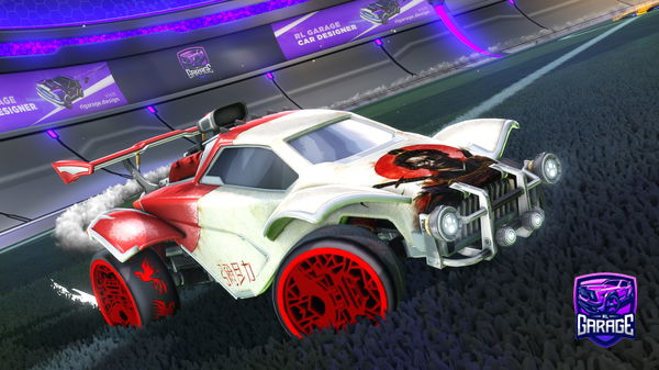 A Rocket League car design from TRA_X
