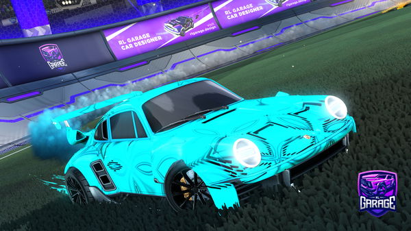 A Rocket League car design from Imthegrts