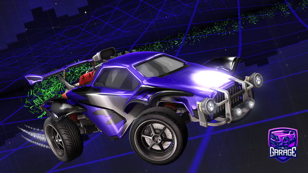 A Rocket League car design from martintrade