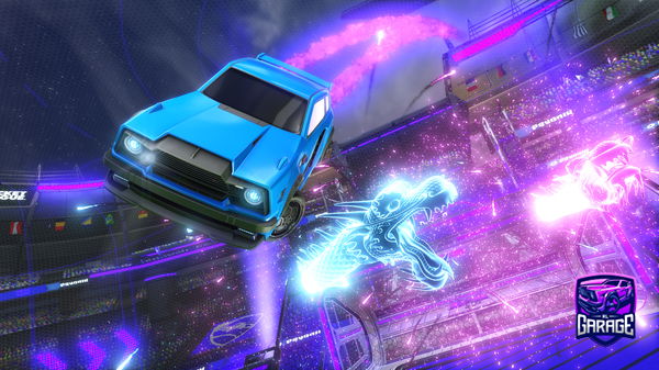 A Rocket League car design from JK100510