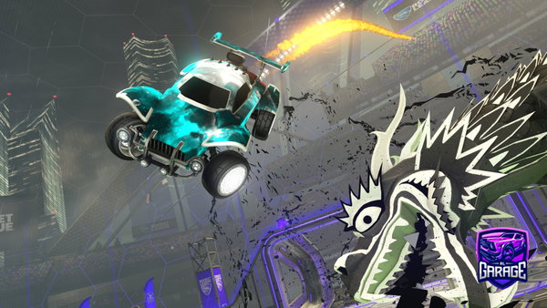 A Rocket League car design from YTWacky21