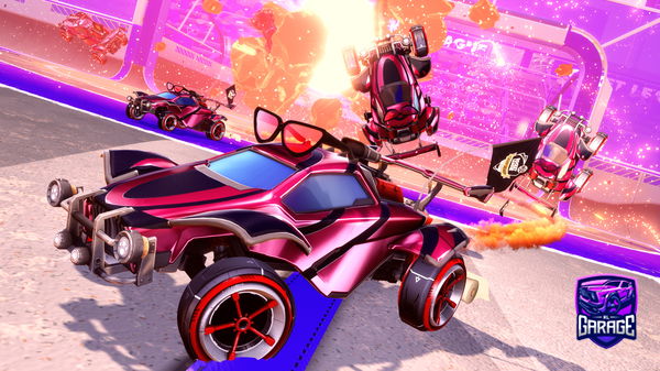 A Rocket League car design from Jusweard