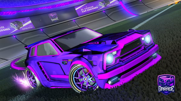 A Rocket League car design from SzymeG