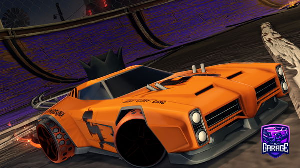 A Rocket League car design from XudiBTB2