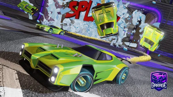 A Rocket League car design from matias3435