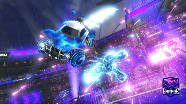 A Rocket League car design from meglabot