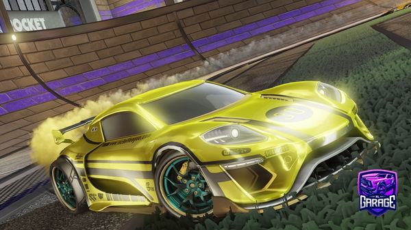 A Rocket League car design from Llama15