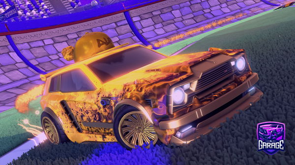 A Rocket League car design from 999Trix_Rl
